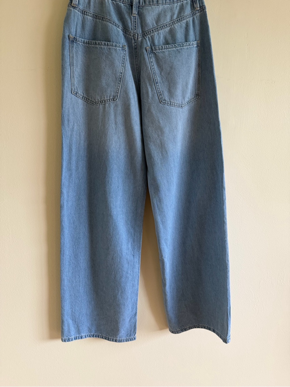 Light Blue Straight-Leg Jeans - Drawstring Waist 15’’ - Picture 7 of 8